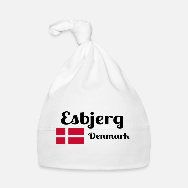 Esbjerg, Danemark - Imprimés élégants Bonnet bio Bébé