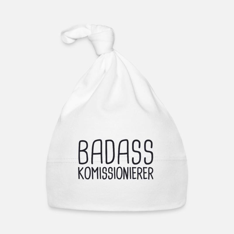 Commissioner Badass Organic Baby Cap