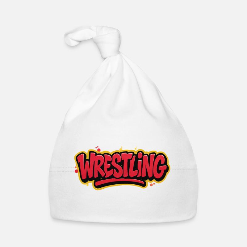 Lettrage graffiti de lutte Bonnet bio Bébé