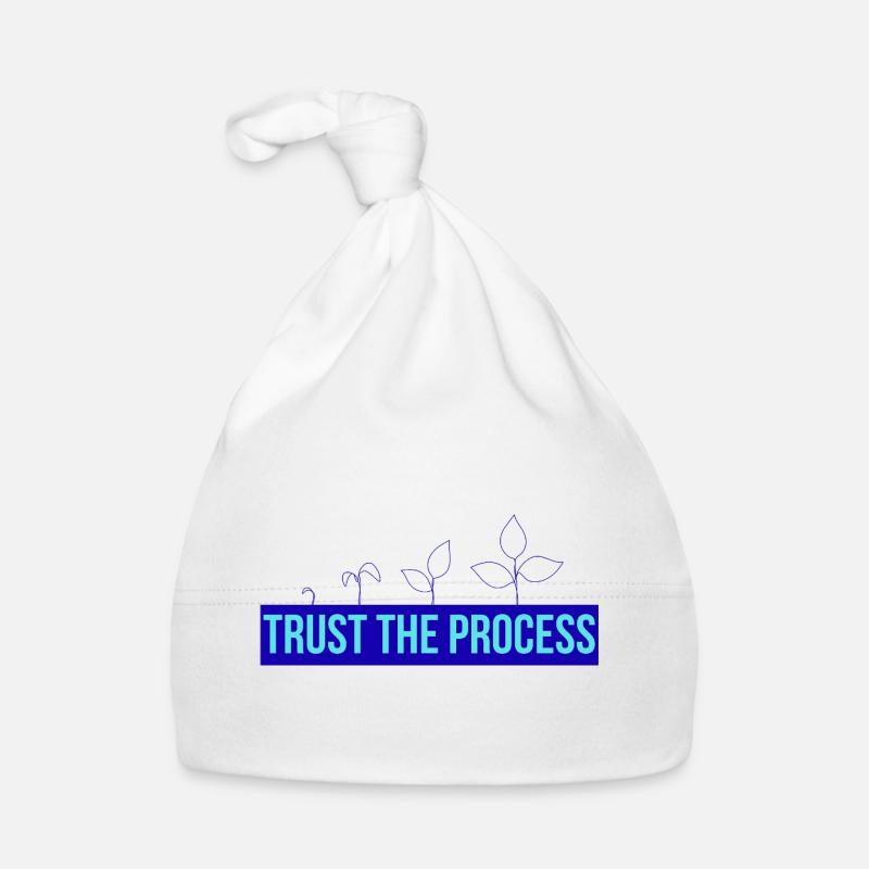 Vertrau Dem Prozess Pflänzchen Baby Bio-Mütze