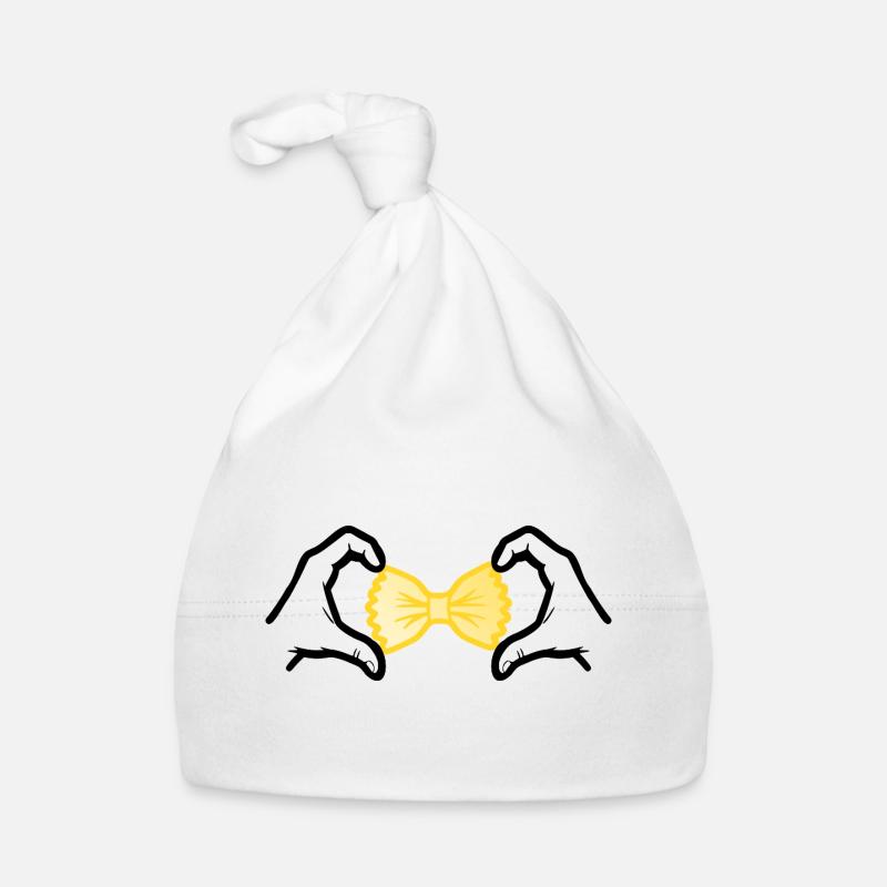 Love pasta pasta Organic Baby Cap