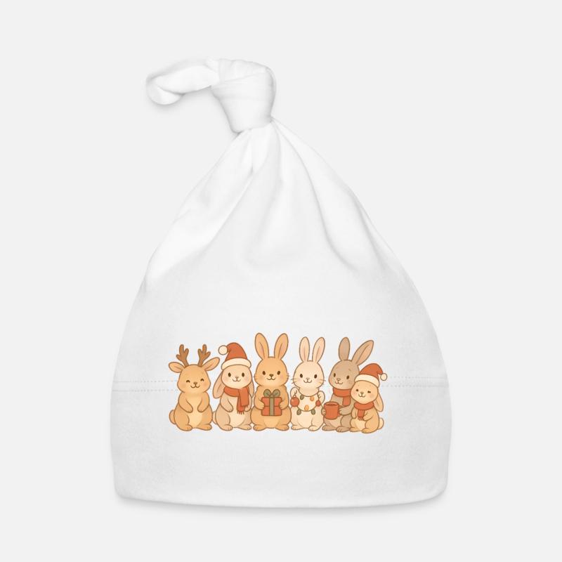 Lapins Enfants Garçons Filles Lapins de Noël Bonnet bio Bébé