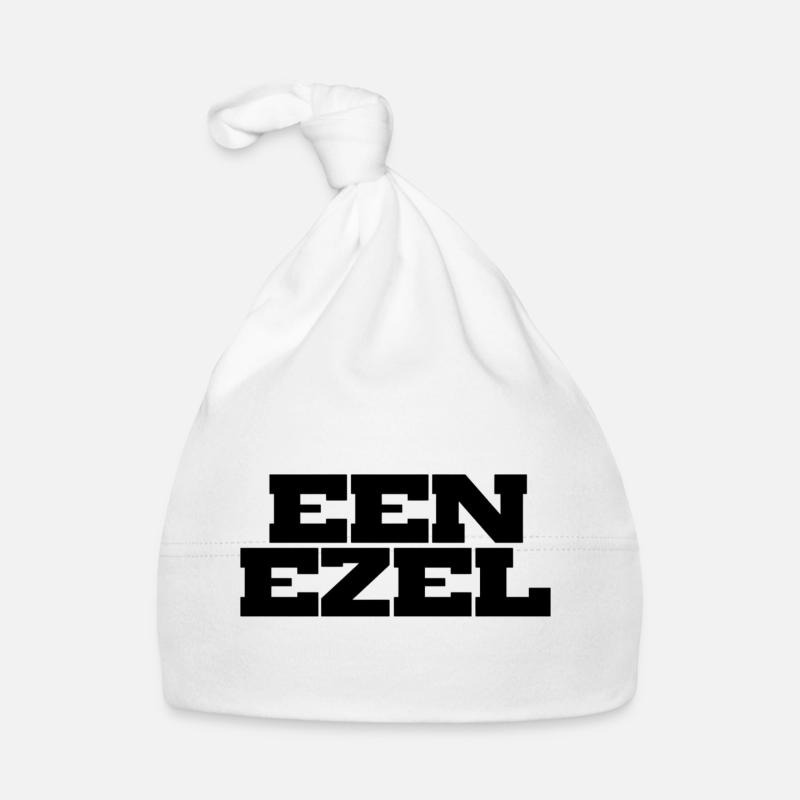 A VERY Geometric Block Typography Organic Baby Cap