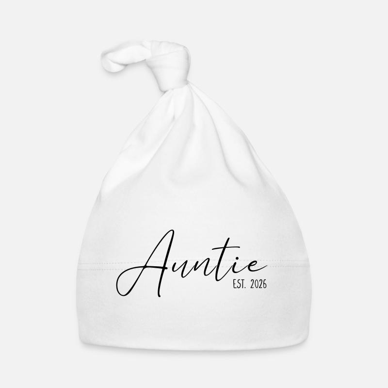Auntie established 2026 Baby Bio-Mütze