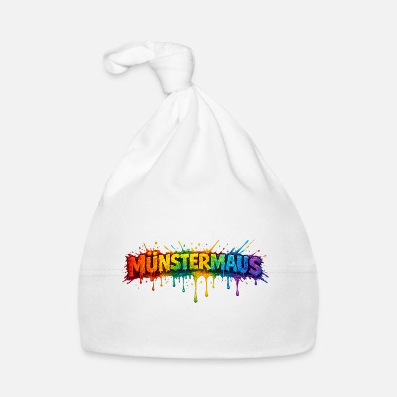 MünsterMaus Colour Splash Bonnet bio Bébé