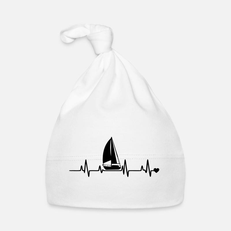 Sailboat Organic Baby Cap