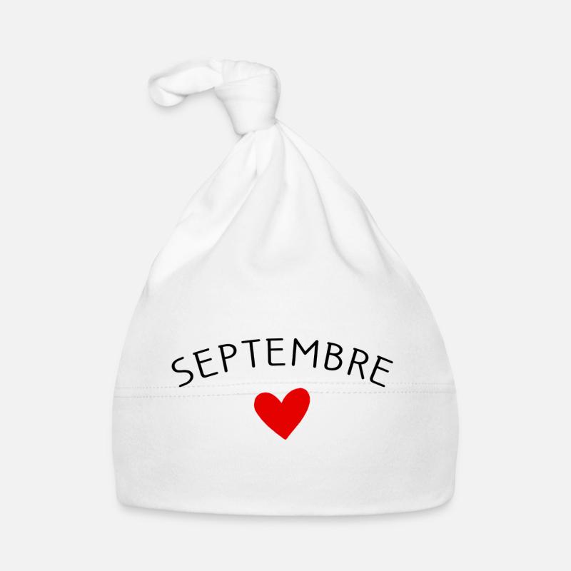 Future maman Septembre – Bébé en route ❤️ Bonnet bio Bébé