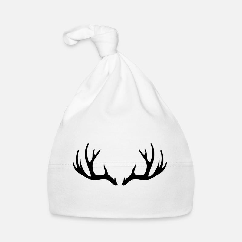 Cerf Antlers Bonnet bio Bébé