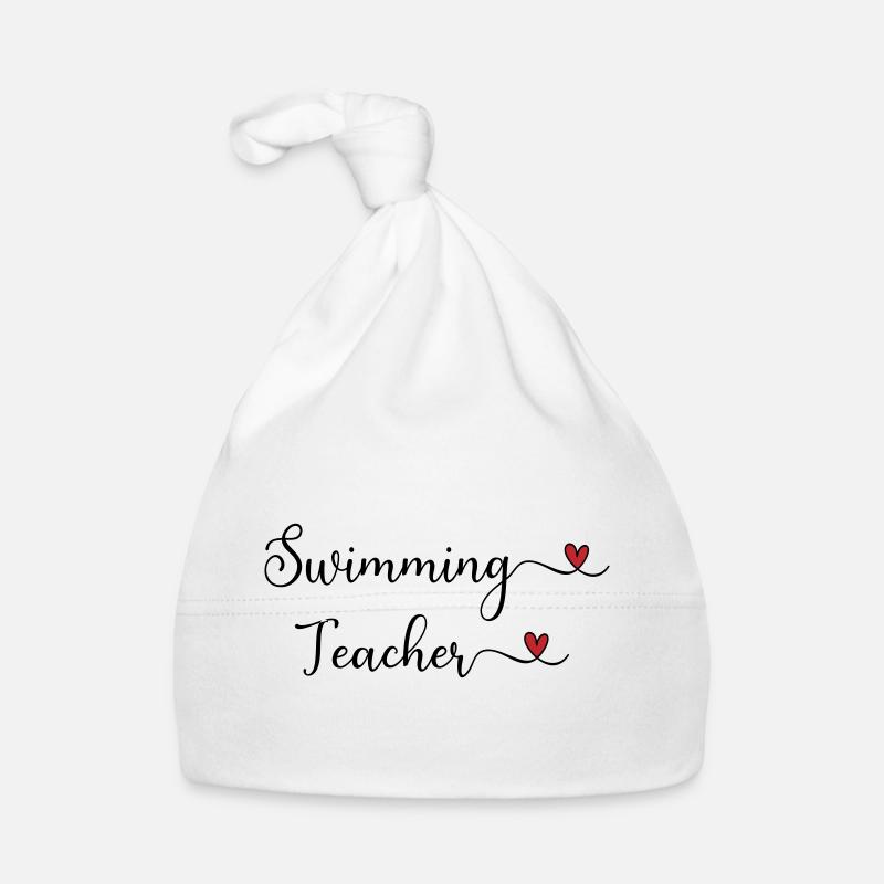 Schwimmlehrer Baby Bio-Mütze