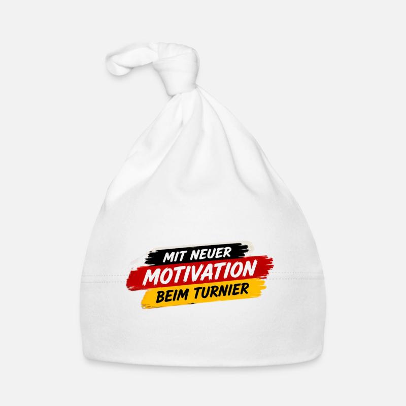 Motivation fürs Turnier neu Baby Bio-Mütze