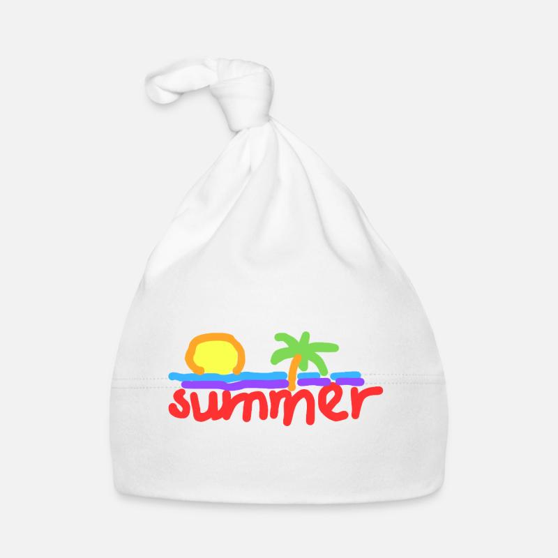 Sommer Baby Bio-Mütze