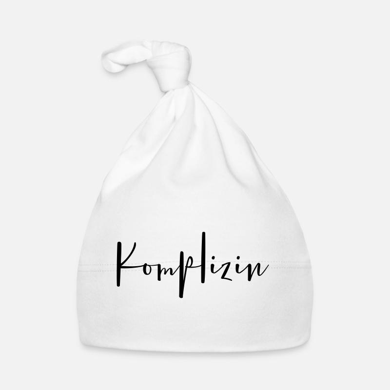 Komplizin Partnerin Freundin Ehefrau Baby Bio-Mütze