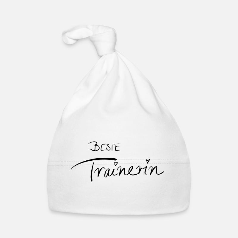 Beste Trainerin Baby Bio-Mütze