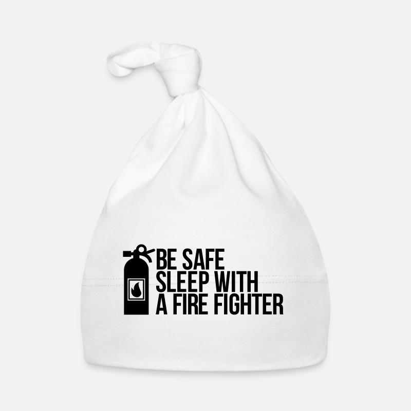 fire fighter Organic Baby Cap