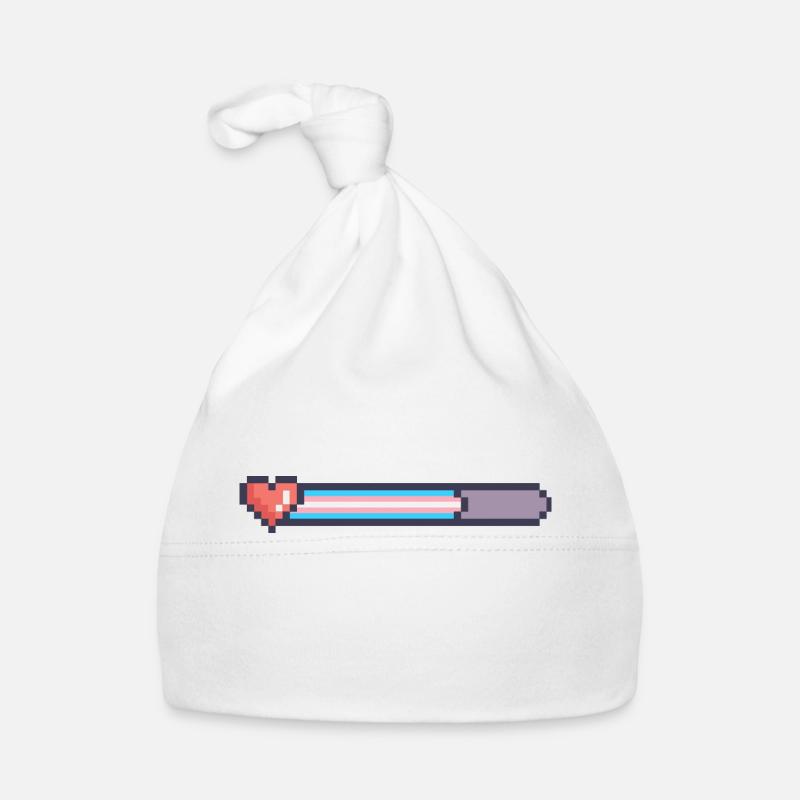 Trans Loading Bar Organic Baby Cap