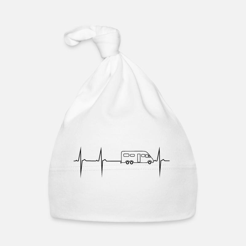 mon cœur bat pour un camping-car de luxe Bonnet bio Bébé