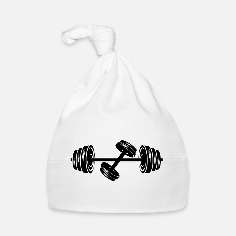 Weights dumbbell discs dumbbell 2 Organic Baby Cap