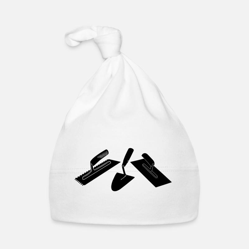 Stucco mason tools Organic Baby Cap