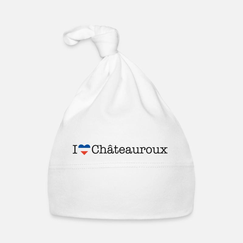 I love Châteauroux Baby Bio-Mütze