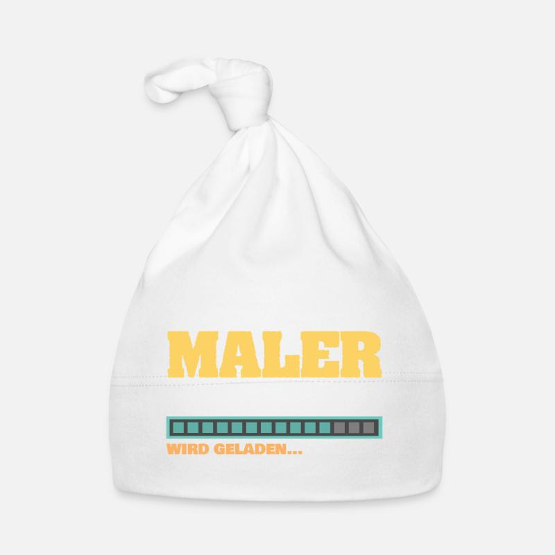 Maler Baby Bio-Mütze