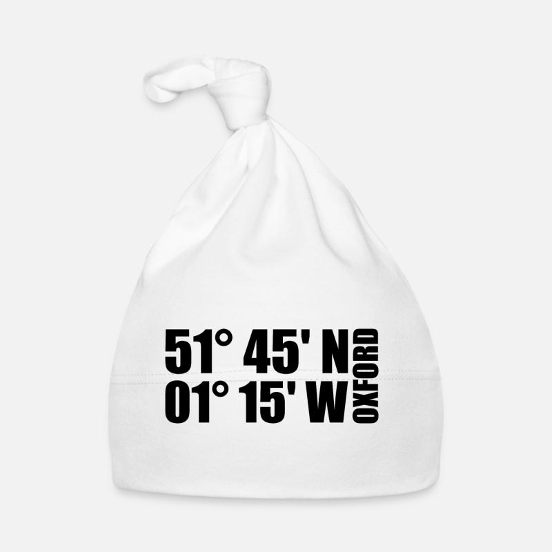 Oxford Coordinates Organic Baby Cap