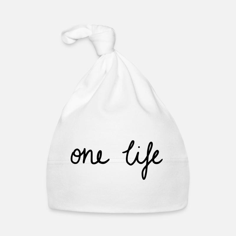 UNE VIE - Bonnet bio Bébé - blanc