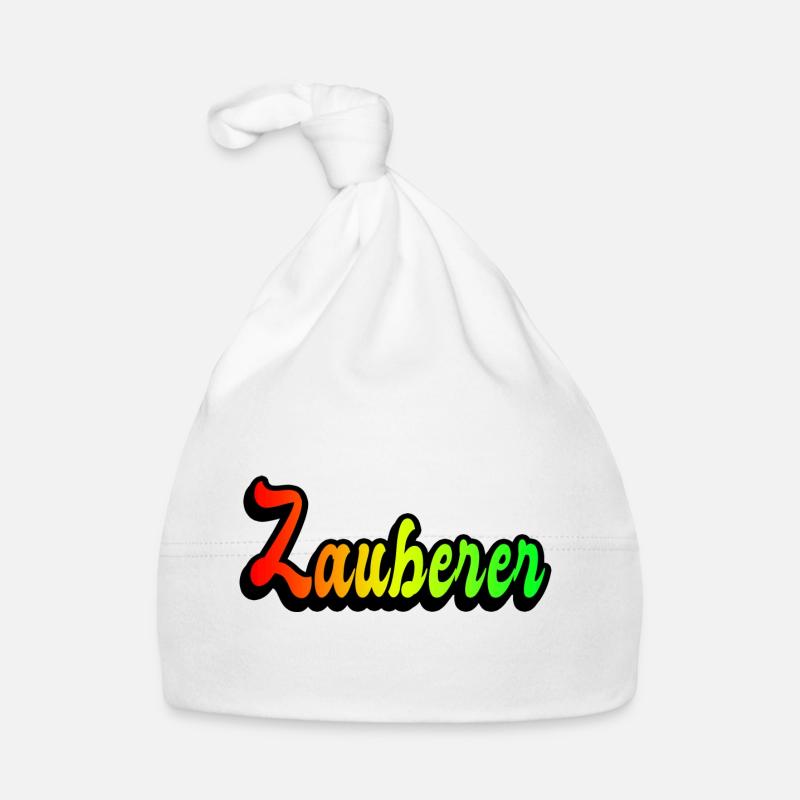 Zauberer Regenbogen Design Baby Bio-Mütze