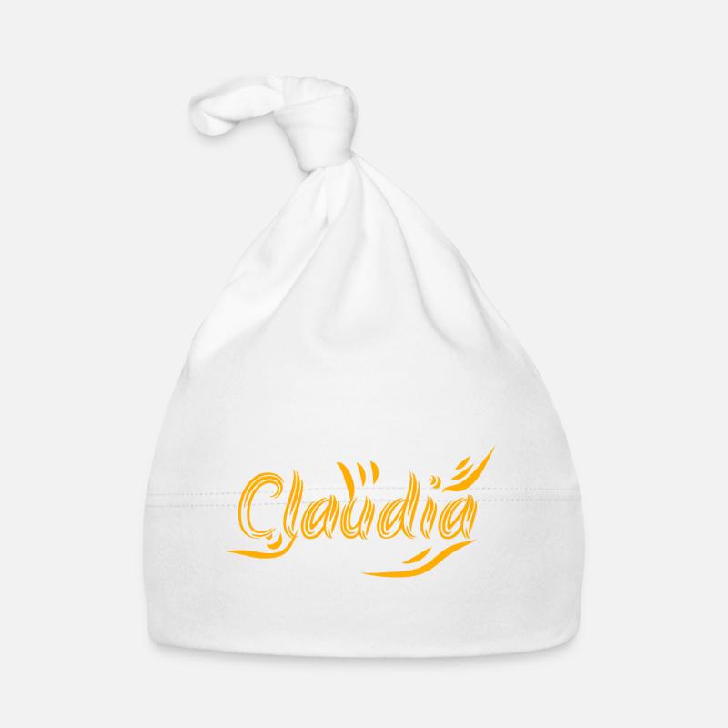 Claudia Claudia - Bonnet bio Bébé - blanc