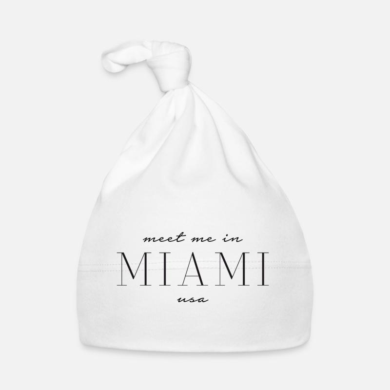 Rencontrez-moi à Miami Bonnet bio Bébé
