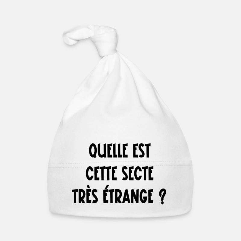 quelle est cette secte très étrange? Bonnet bio Bébé