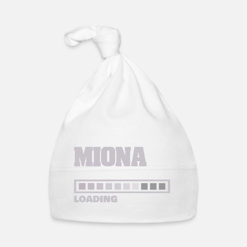 Miona as a baby Organic Baby Cap
