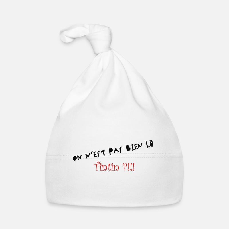 We're not here Organic Baby Cap