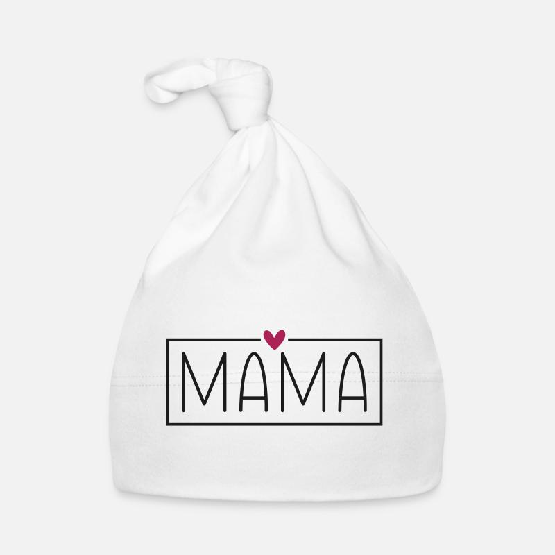 Mama  Baby Bio-Mütze