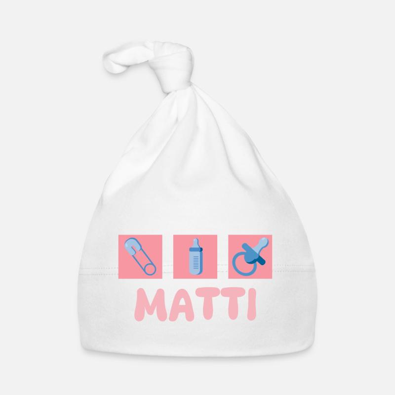 Matti comme sucette Bonnet bio Bébé