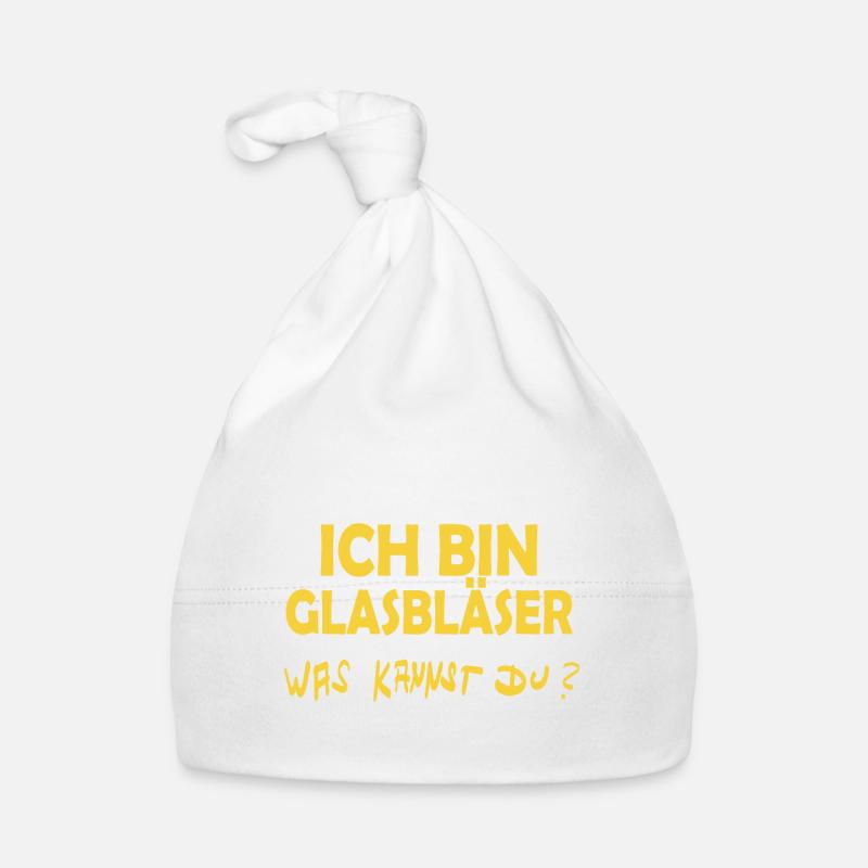 Glasbläser als Beruf Baby Bio-Mütze