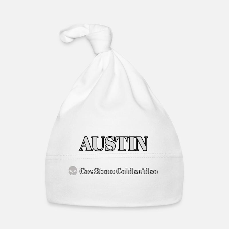 Austin - Baby Bio-Mütze - Weiß