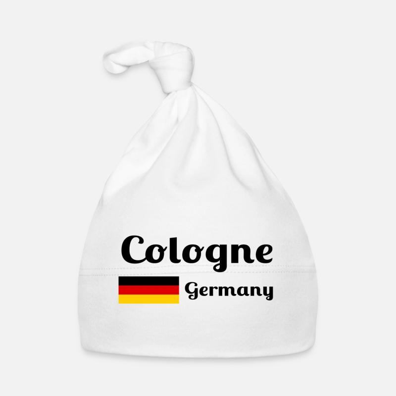 Cologne, Allemagne- Imprimés élégants Bonnet bio Bébé