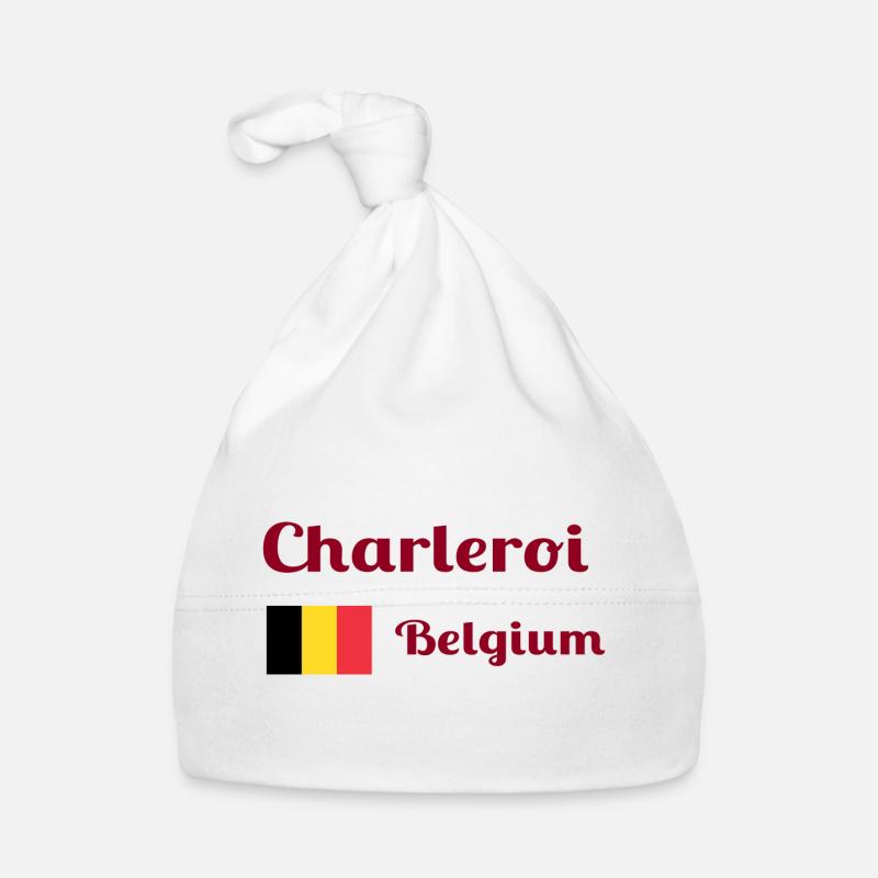 Charleroi Belgium- Stylish prints Organic Baby Cap