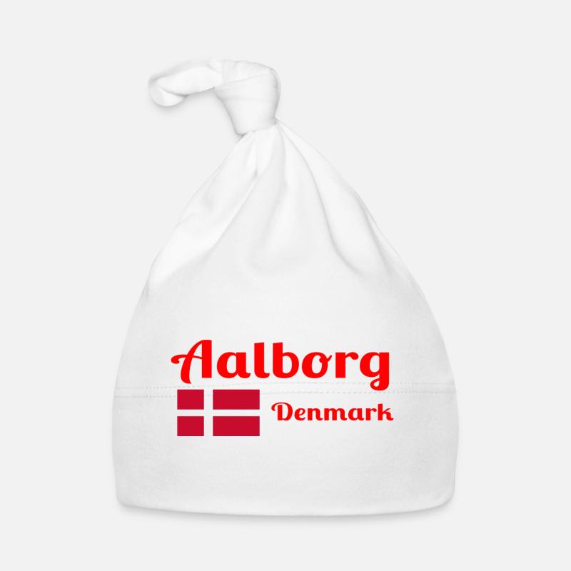 Aalborg, Danemark - Imprimés élégants Bonnet bio Bébé