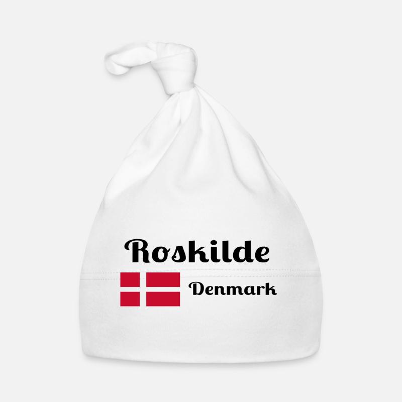 Roskilde Dänemark - Stylische Drucke Baby Bio-Mütze