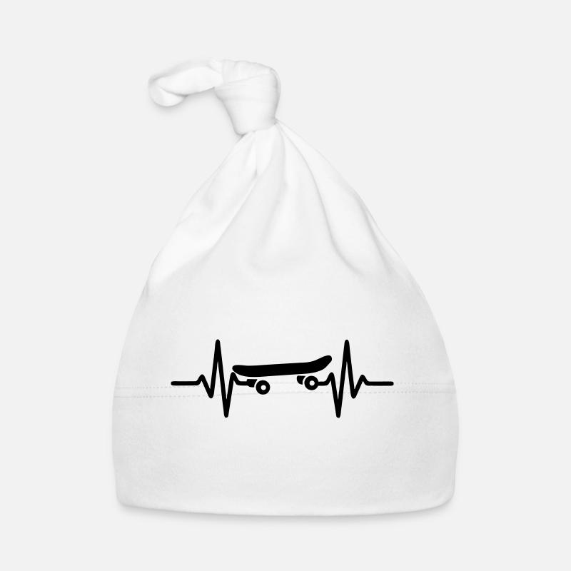 Skateboard Heartbeat Bonnet bio Bébé