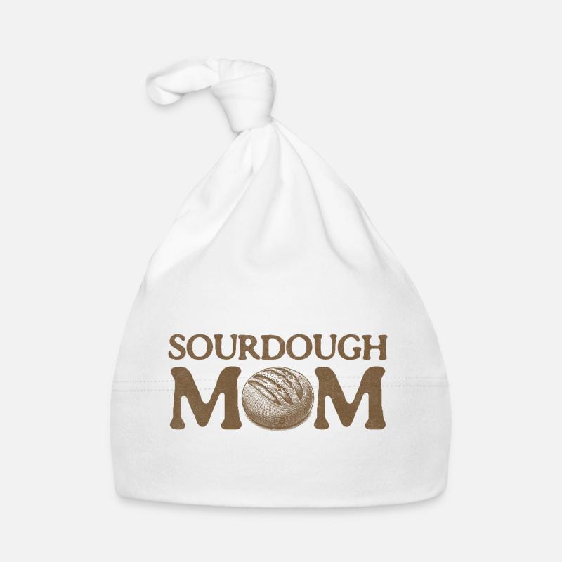 Sauerteig Mama Hausgemachtes Brot Liebhaber Mutter Baby Bio-Mütze