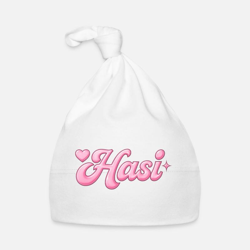 Conception Hasi / y2k Bonnet bio Bébé