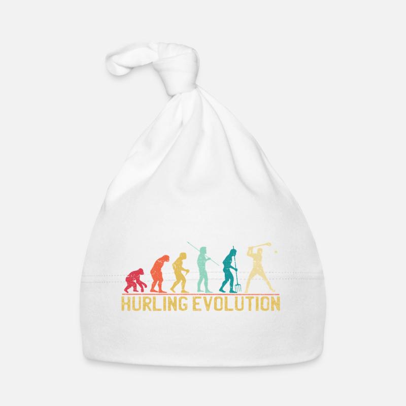 Hurling Evolution Silhouette Design Baby Bio-Mütze