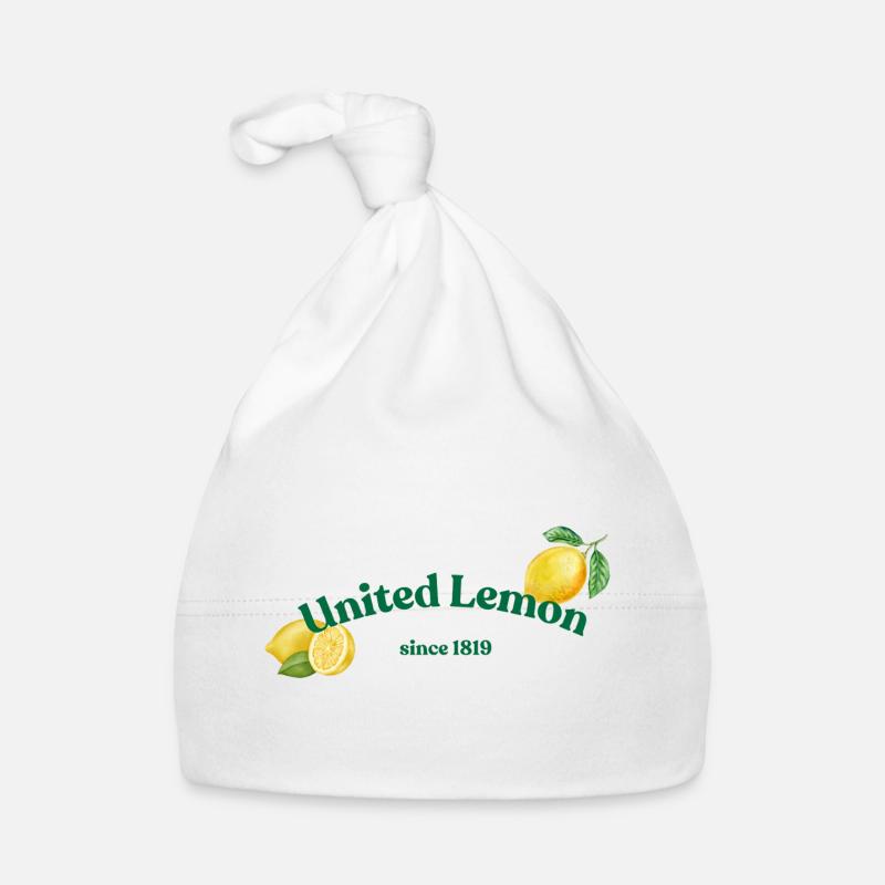 Citron uni Bonnet bio Bébé