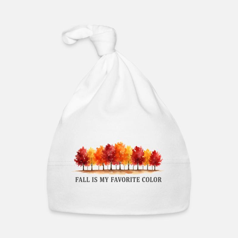 L’automne est ma couleur préférée L’amour d’automne Bonnet bio Bébé