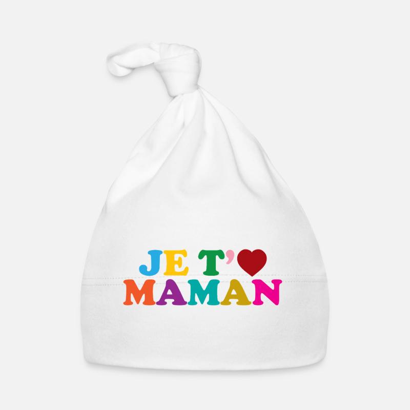 Ich liebe dich, Mama – Muttertag Baby Bio-Mütze