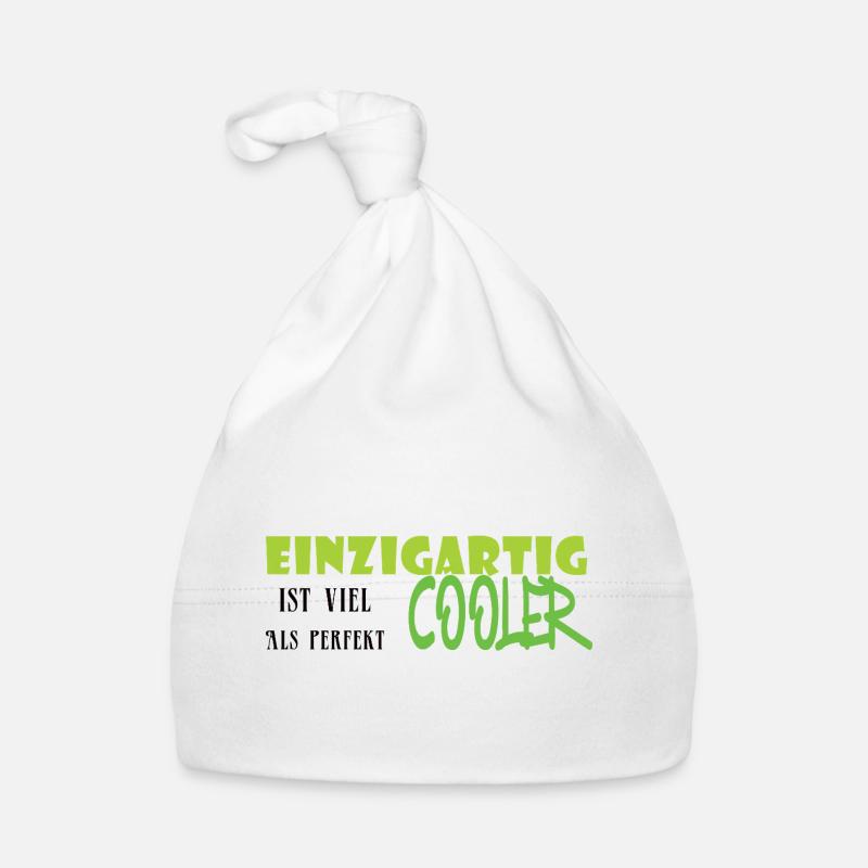 Graffiti exceptionnellement cool Bonnet bio Bébé