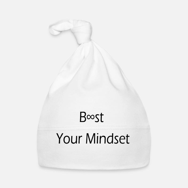 Boost your Mindset / Motivation/ Disziplin/ Spruch Baby Bio-Mütze