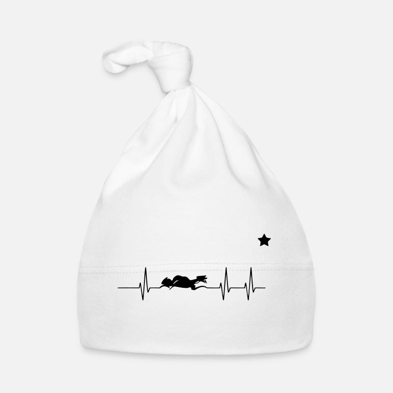 Cœur de vélo Devise Bonnet bio Bébé